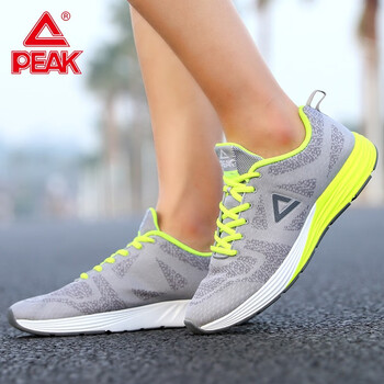 匹克（PEAK）跑步鞋冷淺灰  40