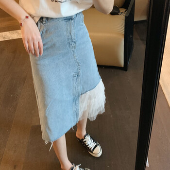 修身高腰短裙，微胖妹子的福音！
