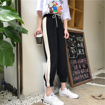 高腰修身小腳褲，微胖妹子的福音