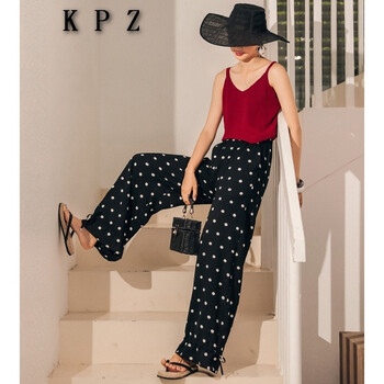 KPZ  闊腿褲 女 長褲 休閑褲