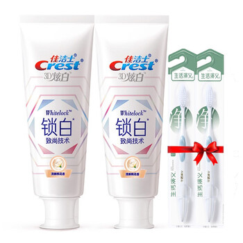 佳潔士牙膏牙刷