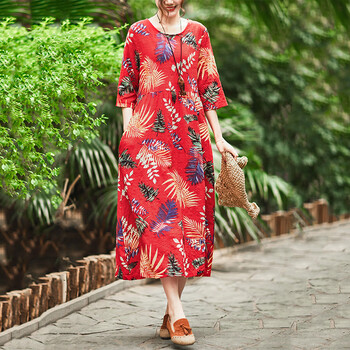 純色大碼長(cháng)裙，打造優(yōu)雅小仙女