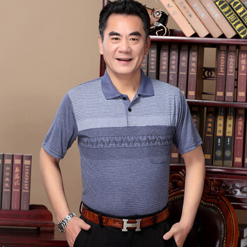 deciuhlae 短袖 男士T恤 藍(lán)色 1508  真口袋 
