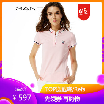 GANT  短袖 T恤 女 