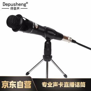depusheng  桌面式 麥克風(fēng) 專(zhuān)業(yè)直播聲卡話(huà)筒