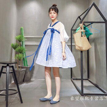 復(fù)古網(wǎng)紗連衣裙，打造甜美小仙女