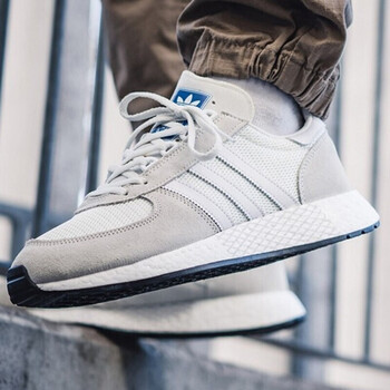 阿迪達(dá)斯（Adidas）跑步鞋舒適緩震G27464 