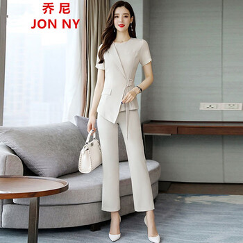 喬尼（JON NY） 高腰 喇叭褲 女 九分褲 休閑褲