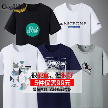 鱷魚恤（CROCODILE） 長袖 男士T恤 一01+02+03白+04+06 
