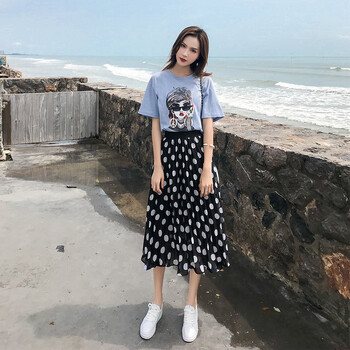 miss nitaly 印花 短袖 T恤 女 