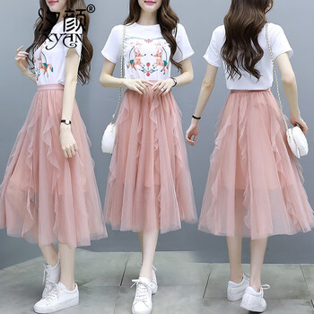 夏日清涼，網(wǎng)紗雪紡連衣裙來(lái)助力