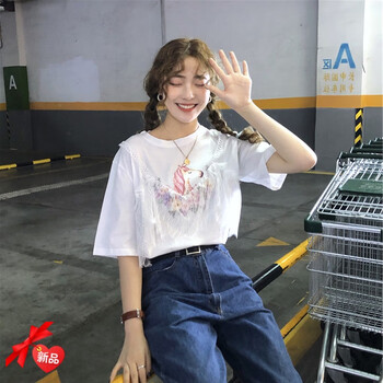 修身短袖，微胖妹子的福音
