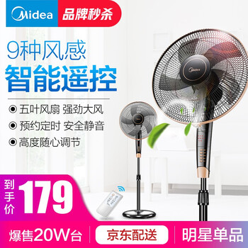 美的電扇落地扇