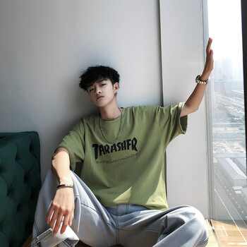 BOYXCO 短袖 男士T恤 綠色 