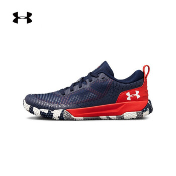 安德瑪（UNDERARMOUR）跑步鞋紅色403 