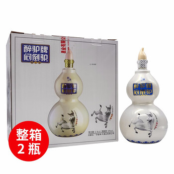 悶倒驢52度500ml 2500ml，750ml及以上 清香型，清香