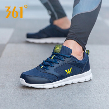 361°跑步鞋鳶尾藍/361度白-211 40