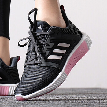 阿迪達(dá)斯（Adidas）跑步鞋 B41603/黑粉白 
