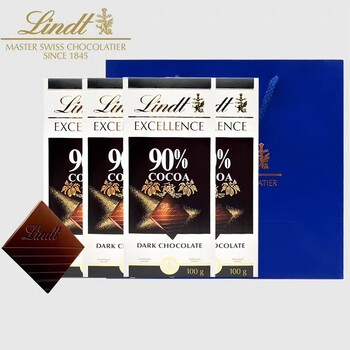 瑞士蓮（lindt）黑巧克力301-500g