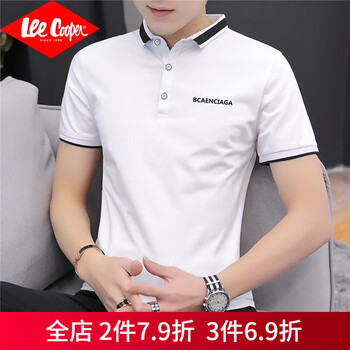 Lee Cooper 短袖 男士T恤 219白色 