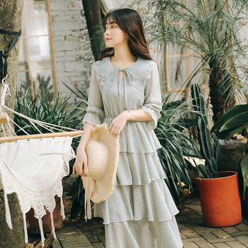 優(yōu)雅蕾絲裙，穿出氣質(zhì)小仙女