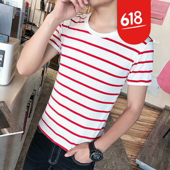 士格誠品（SXIGER） 短袖 男士T恤 112紅色 