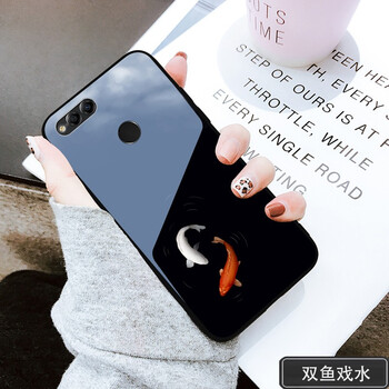 美相隨 美相隨華為mate9手機殼玻璃鏡面保護套 手機殼/保護套