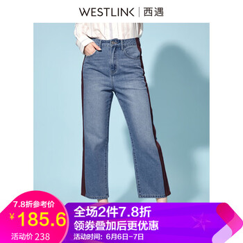 寬松風(fēng)牛仔褲，微胖妹子的好幫手