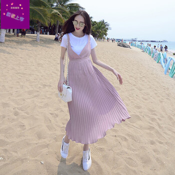 純色荷葉邊，打造甜美小仙女