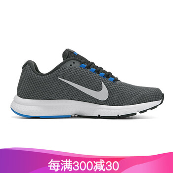 NIKE跑步鞋898464_018灰銀 