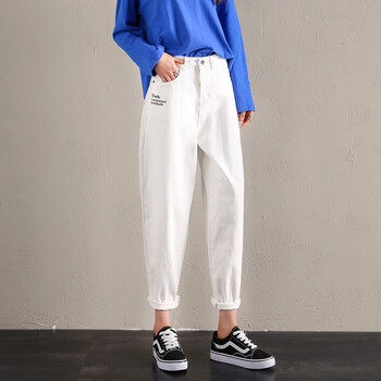 女神福音，高腰九分褲顯瘦