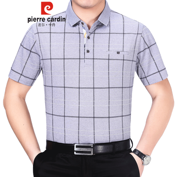皮爾卡丹（pierrecardin） 短袖 男士T恤 灰色  6815 