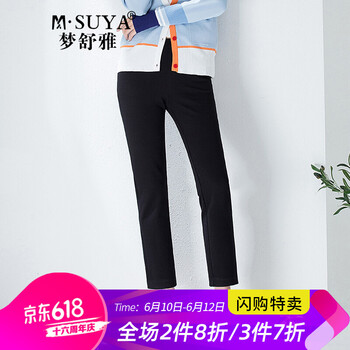 夢舒雅（Msuya ）  直筒褲 女 九分褲 休閑褲