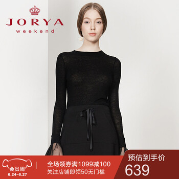 卓雅周末（JORYA weekend）針織衫長(zhǎng)袖