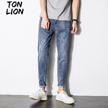 唐獅（TonLion）  青春休閑 男士牛仔褲