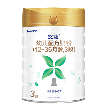 悠藍(lán)有機(jī)奶粉3段