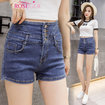 ROSEGER 高腰  女 短褲 牛仔褲