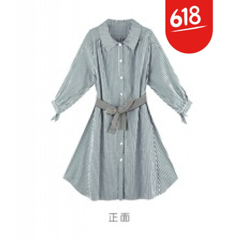 微胖妹子的福利，寬松修身連衣裙