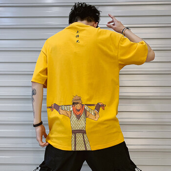 BOYXCO 短袖 男士T恤 黃色 