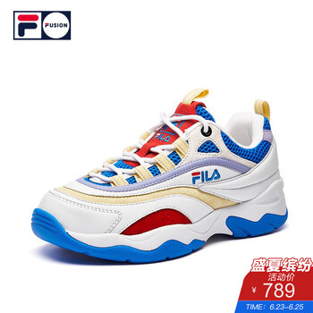 斐樂(lè)（FILA）跑步鞋標(biāo)準(zhǔn)白/鵝黃-WY 