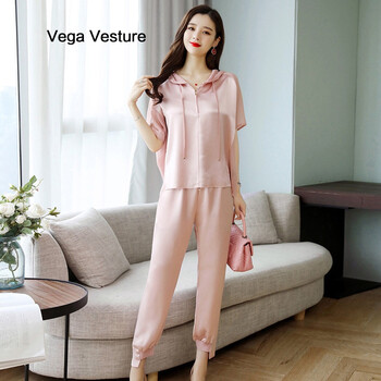 VEGA VESTURE  哈倫褲 女 九分褲 休閑褲