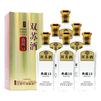 雙蘇42375mL-500mL，500ml*6 濃香型，濃香