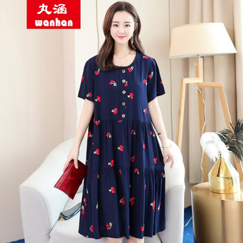 純色連衣裙，微胖妹子也能美美噠