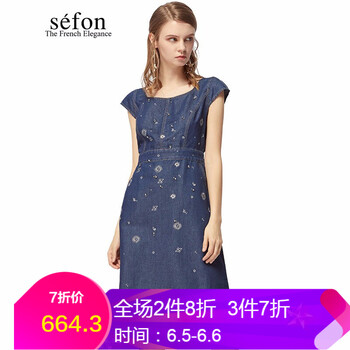 荷葉袖連衣裙，讓你秒變女神