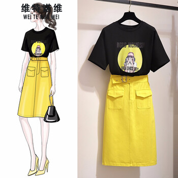 維特諾維（WEIENUOWEI） 創(chuàng)意趣味，圓點(diǎn) 立體裁剪 連衣裙
