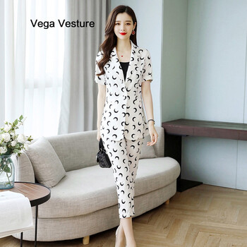 VEGA VESTURE   女 七分褲 休閑褲