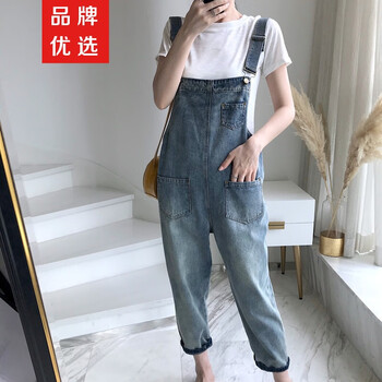 百搭牛仔背帶褲，讓你告別平庸