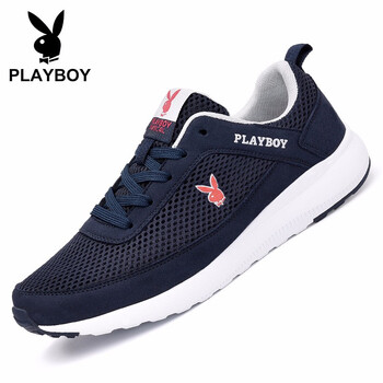 花花公子（PLAYBOY）跑步鞋深藍(lán) 42