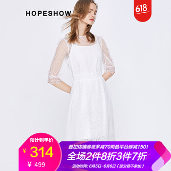 印花連衣裙，微胖妹子的氣質(zhì)之選