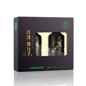 洋河43.8100ml*2瓶，375mL及以下 濃香型，濃香